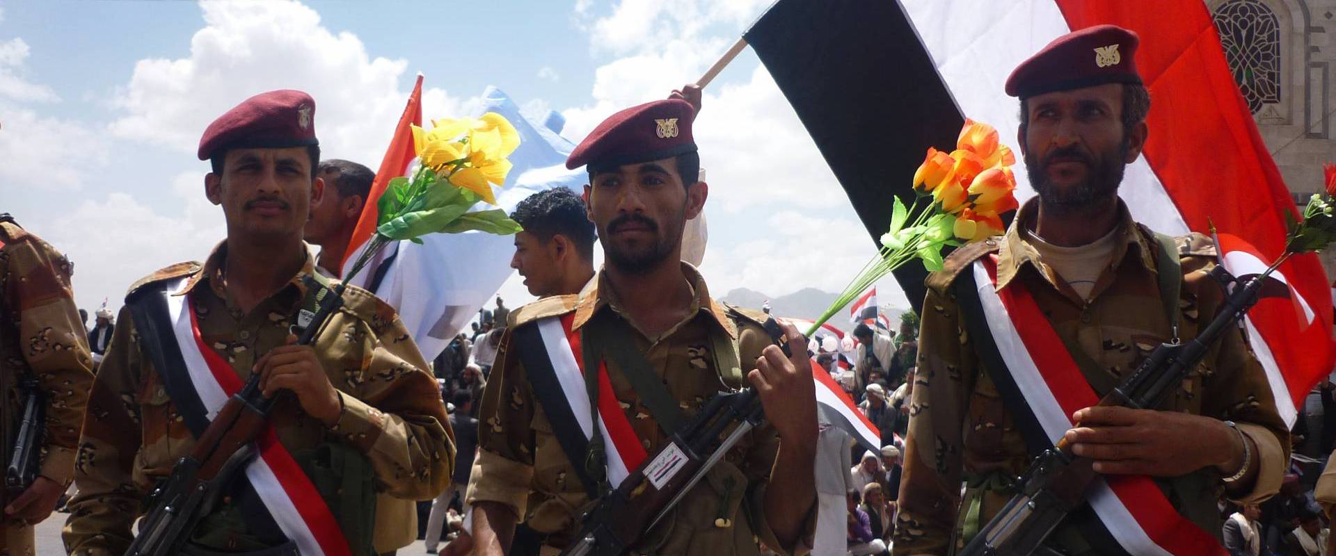 Yemeni Soldiers. The war in Yemen is seen by some as a war between Saudi Arabia and proxies of Iran. 