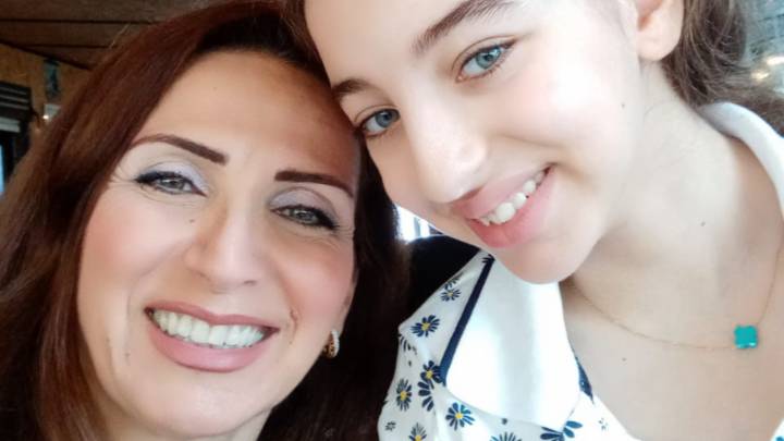 Gabrielle and her mother Jacqueline Khoury